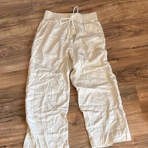 Tahari Women's Cream Ankle Pants
